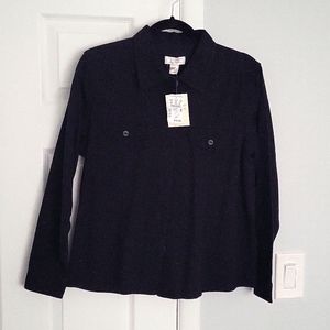 NWT 3 for $15 Christopher & Banks black jean shirt
